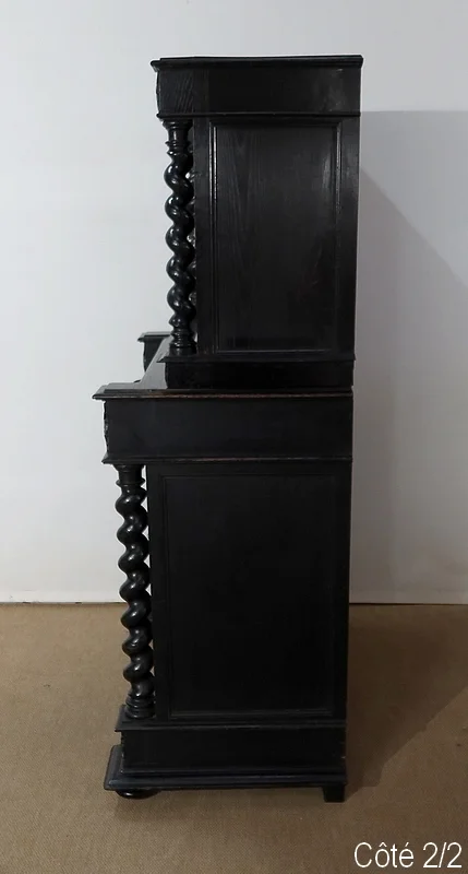Cabinet de Travail et Table Bureau, style Louis XIII – Fin XIXe