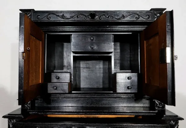 Cabinet de Travail et Table Bureau, style Louis XIII – Fin XIXe