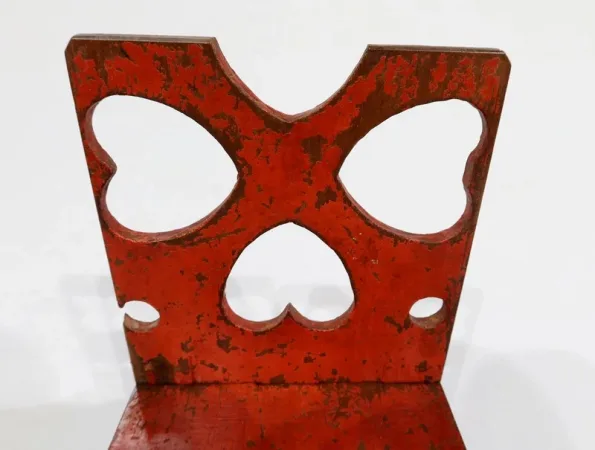 Petit Lutrin de Bureau en Noyer - 1900