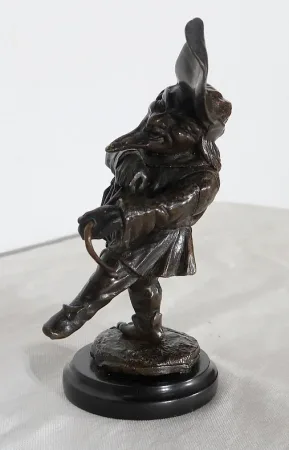 Encrier en Bronze « Le Grotesque »  - XIXe