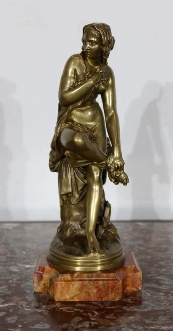 STATUETTA IN BRONZO di A. CARRIER BELLEUSE
