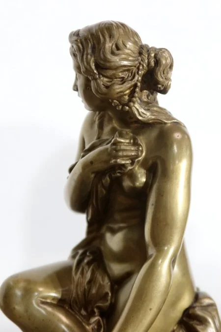 STATUETTA IN BRONZO di A. CARRIER BELLEUSE