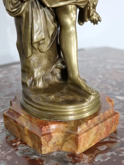 STATUETTA IN BRONZO di A. CARRIER BELLEUSE