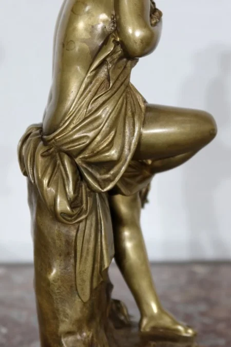 STATUETTA IN BRONZO di A. CARRIER BELLEUSE