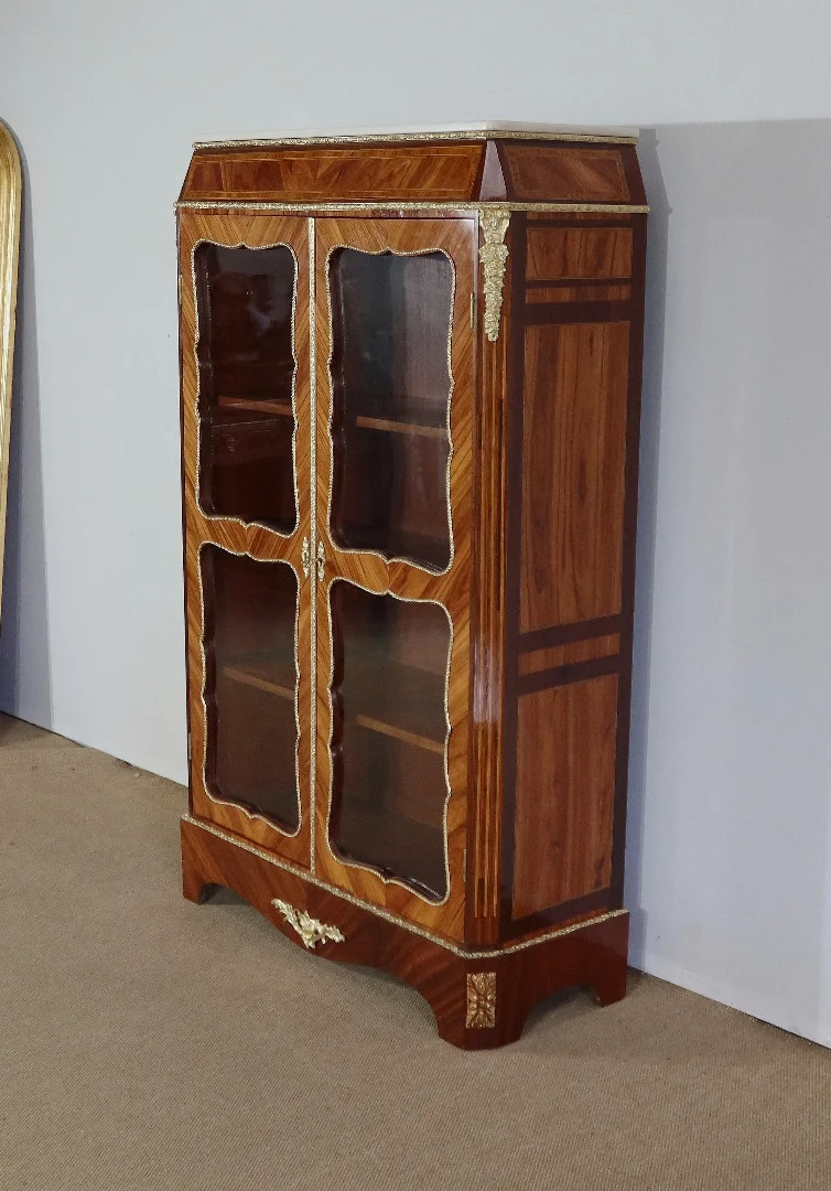 LOUIS XIV STYLE DISPLAY CABINET