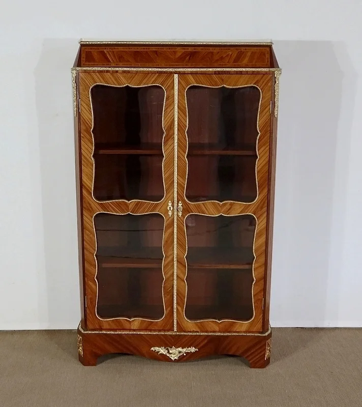 LOUIS XIV STYLE DISPLAY CABINET