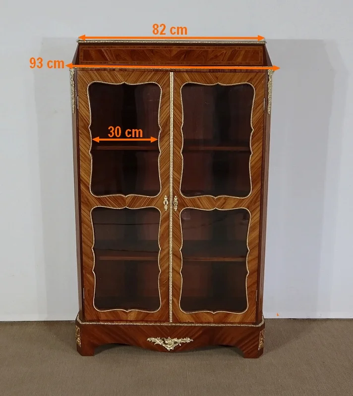 LOUIS XIV STYLE DISPLAY CABINET