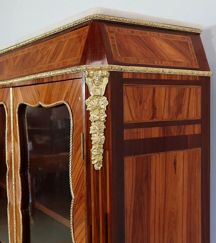 LOUIS XIV STYLE DISPLAY CABINET
