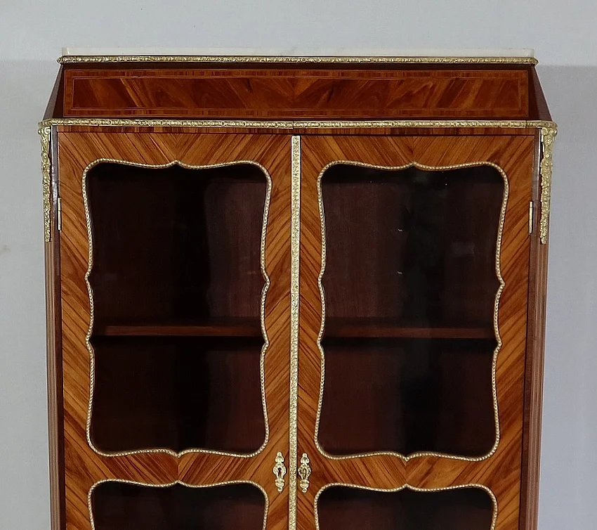 LOUIS XIV STYLE DISPLAY CABINET