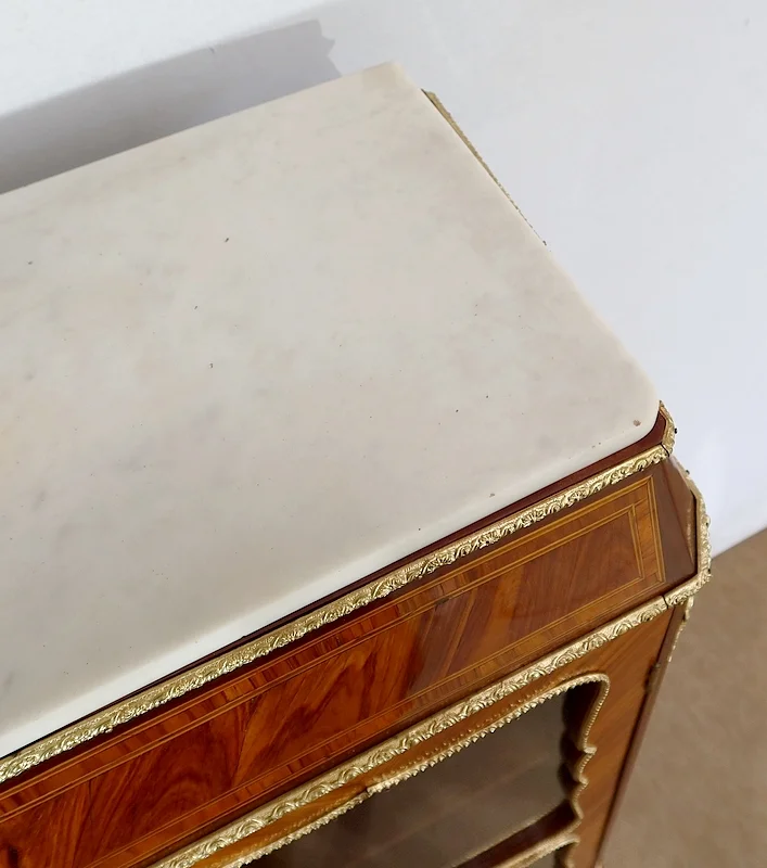 LOUIS XIV STYLE DISPLAY CABINET
