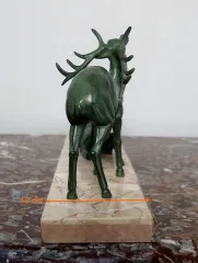ART-DECO-ZEITGRUPPE IN SPELTER