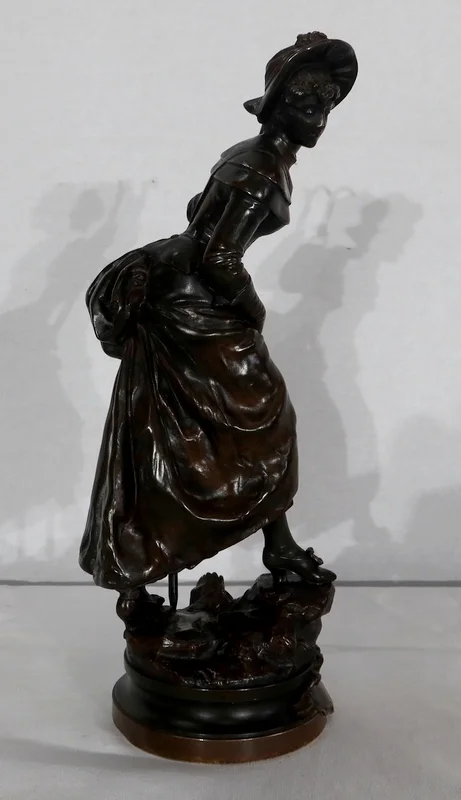 ESTATUILLA DE BRONCE de A. GAUDEZ