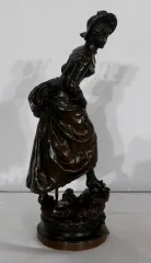 BRONZESTATUETTE von A. GAUDEZ