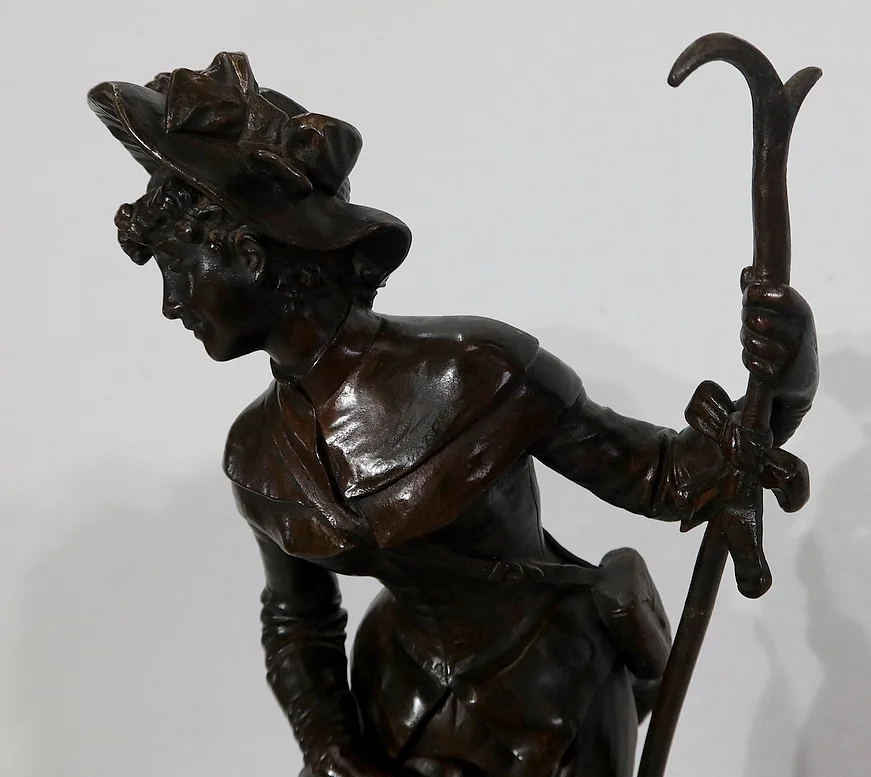 ESTATUILLA DE BRONCE de A. GAUDEZ