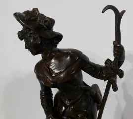 BRONZESTATUETTE von A. GAUDEZ