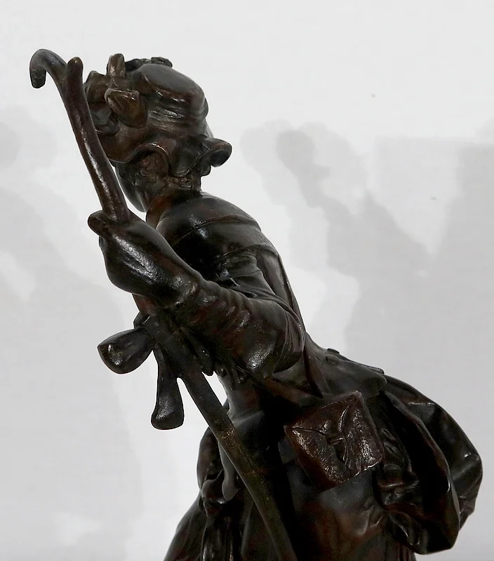 ESTATUILLA DE BRONCE de A. GAUDEZ