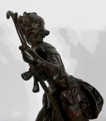 BRONZESTATUETTE von A. GAUDEZ