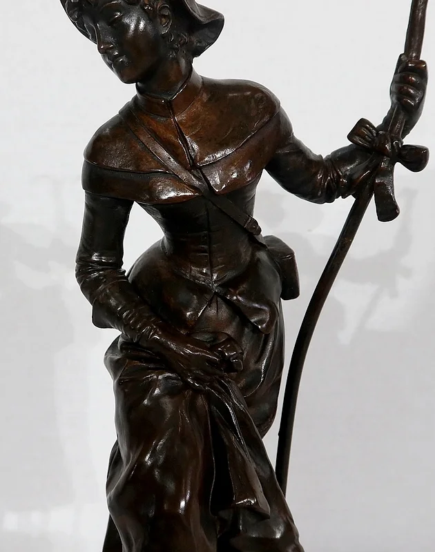 ESTATUILLA DE BRONCE de A. GAUDEZ