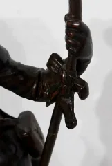 BRONZESTATUETTE von A. GAUDEZ