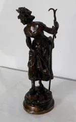 BRONZESTATUETTE von A. GAUDEZ