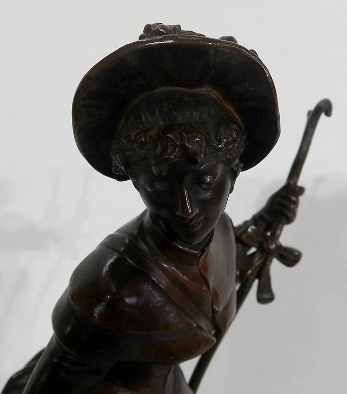 ESTATUILLA DE BRONCE de A. GAUDEZ