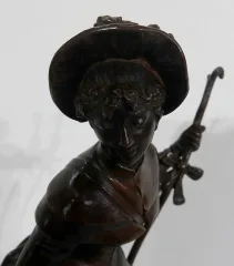 BRONZESTATUETTE von A. GAUDEZ