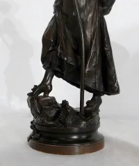 BRONZESTATUETTE von A. GAUDEZ