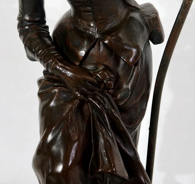 ESTATUILLA DE BRONCE de A. GAUDEZ