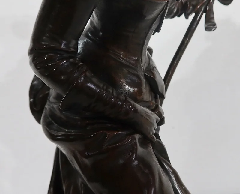 ESTATUILLA DE BRONCE de A. GAUDEZ