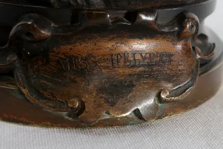 BRONZESTATUETTE von A. GAUDEZ