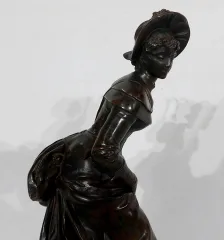 BRONZESTATUETTE von A. GAUDEZ