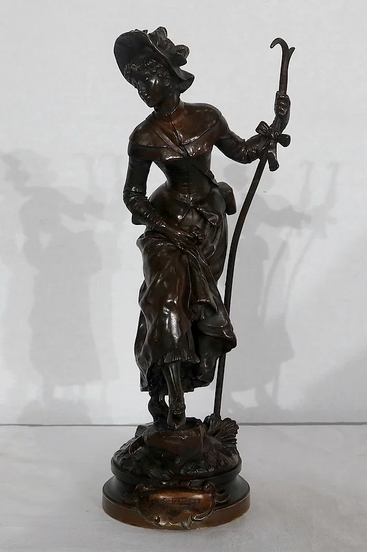 ESTATUILLA DE BRONCE de A. GAUDEZ