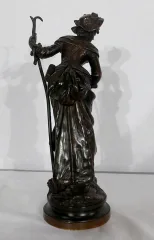 BRONZESTATUETTE von A. GAUDEZ