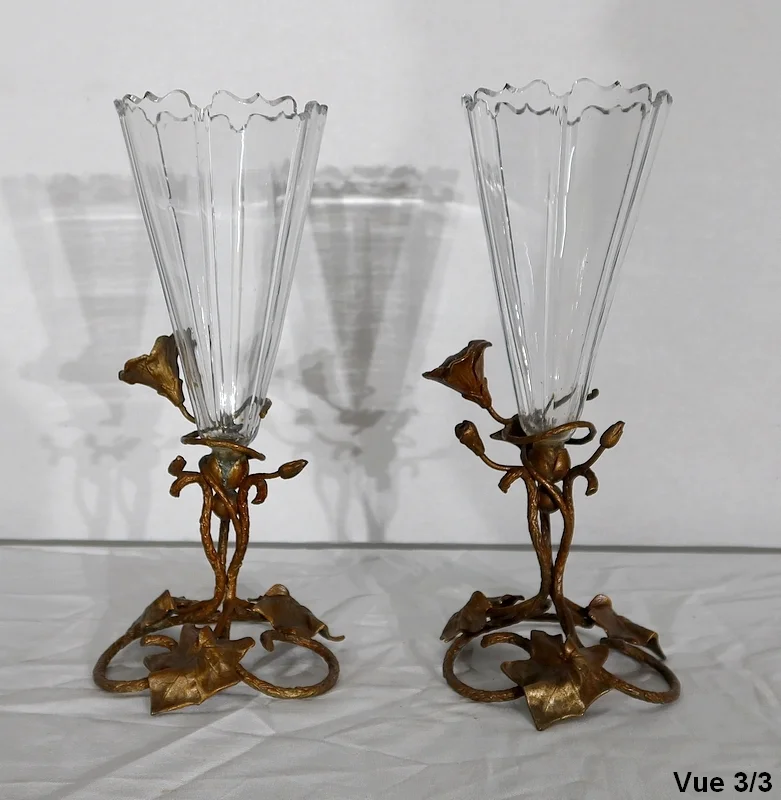 PAAR VAZEN IN DE ART NOUVEAU PERIODE