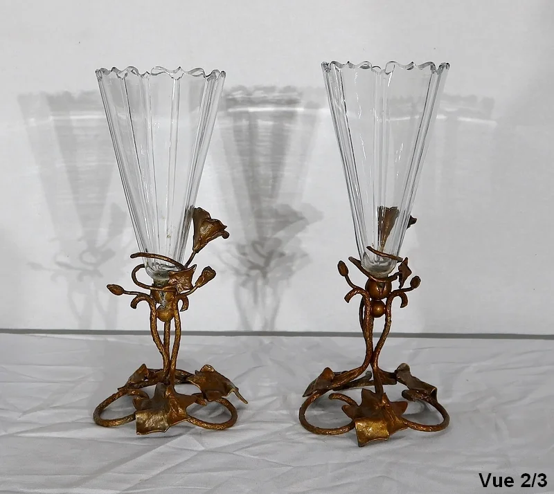 PAAR VAZEN IN DE ART NOUVEAU PERIODE