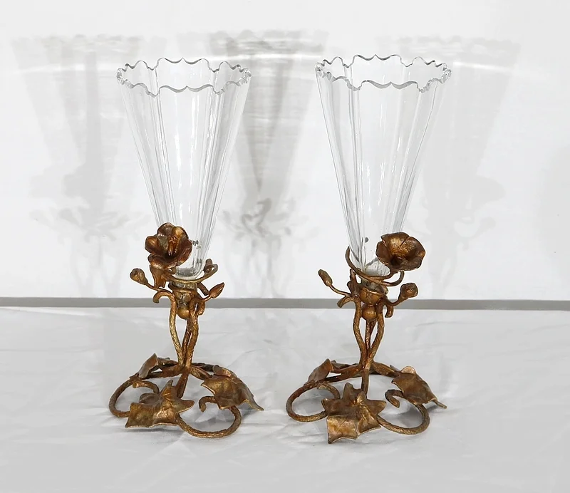 PAAR VAZEN IN DE ART NOUVEAU PERIODE
