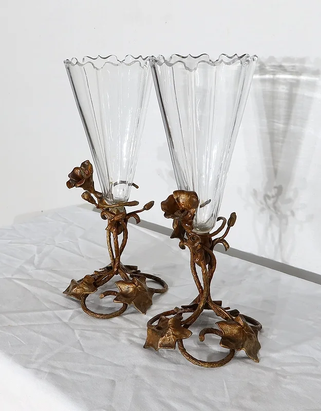 PAAR VAZEN IN DE ART NOUVEAU PERIODE