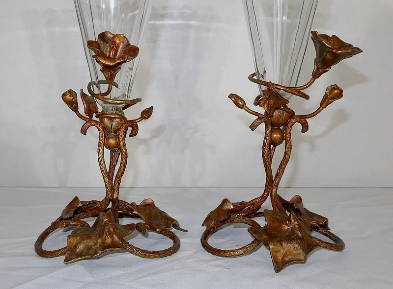 PAAR VAZEN IN DE ART NOUVEAU PERIODE