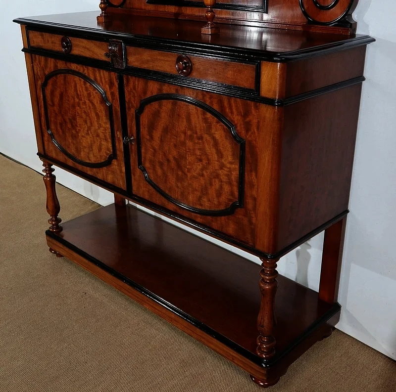 Desserte Vitrine en Acajou – Fin XIXe