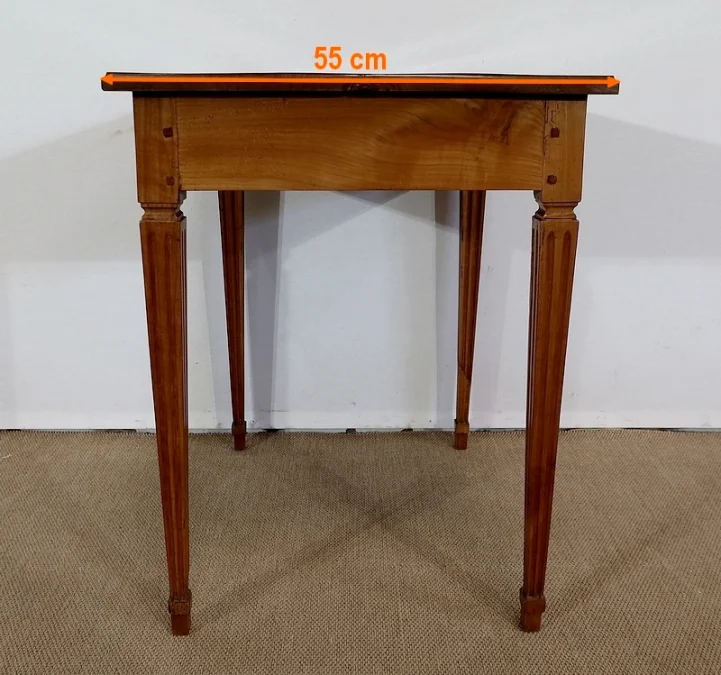 Petite Table en Merisier massif, style Louis XVI – 1ère partie XIXe