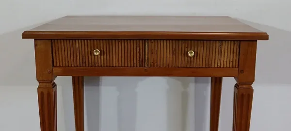 Petite Table en Merisier massif, style Louis XVI – 1ère partie XIXe