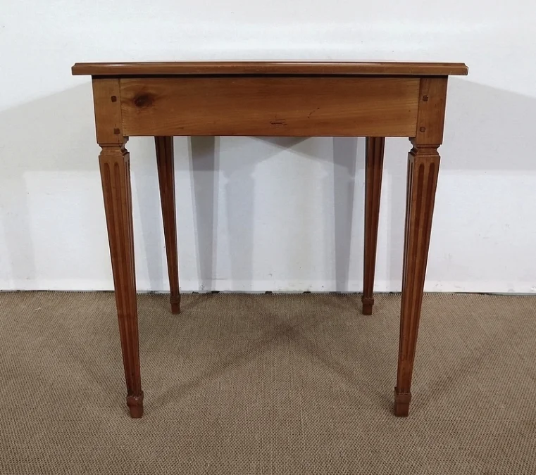 Petite Table en Merisier massif, style Louis XVI – 1ère partie XIXe