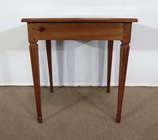 Petite Table en Merisier massif, style Louis XVI – 1ère partie XIXe