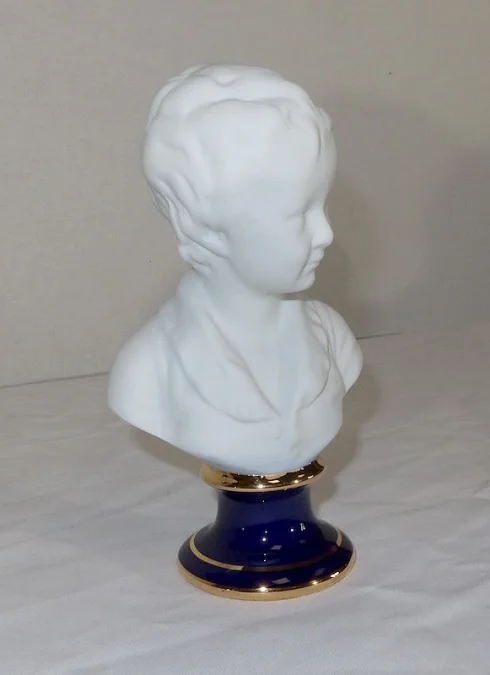 LIMOGES GALLETERÍA BUSTO DE ALEXANDRE BRONGNIART
