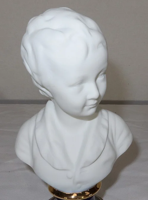 LIMOGES GALLETERÍA BUSTO DE ALEXANDRE BRONGNIART