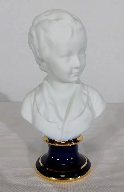 LIMOGES GALLETERÍA BUSTO DE ALEXANDRE BRONGNIART