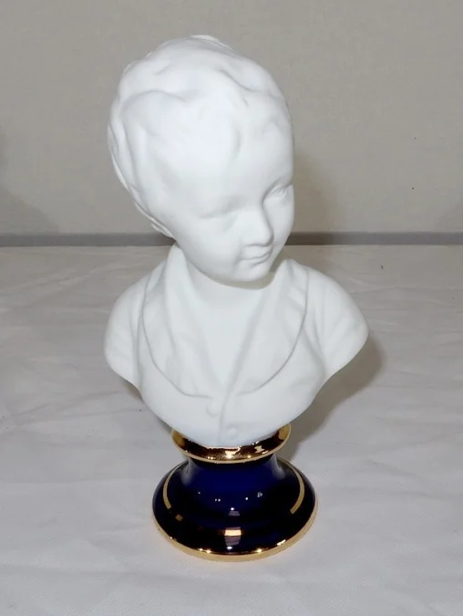 LIMOGES GALLETERÍA BUSTO DE ALEXANDRE BRONGNIART