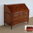 Commode Scriban Louis XVI en Acajou et Bois précieux – XVIIIe