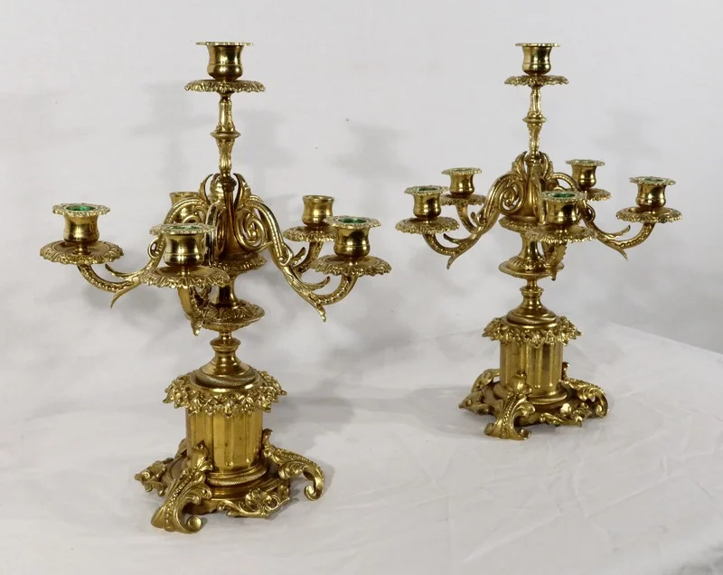 PAREJA DE CANDELABRO