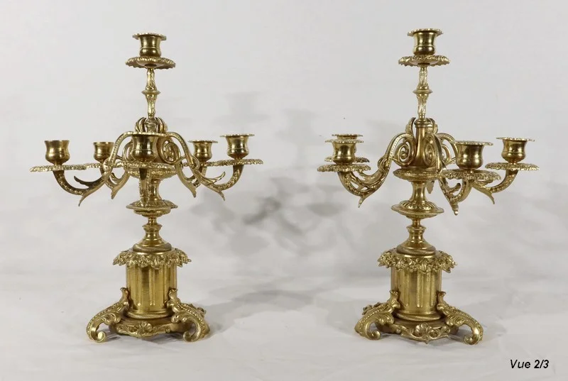 PAREJA DE CANDELABRO